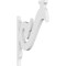Ekena Millwork Florence Architectural Grade PVC Bracket, 5/8"W X 5 1/2"D X 9"H BKTP01X05X09FL - alternate 1